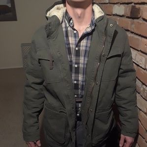 Cotton Hooded Men's Jacket